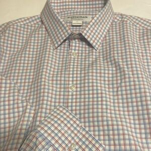 Mizzen & Main performance Men's Checkered button down Shirt -